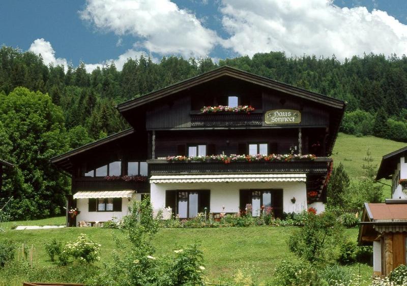 Haus Sonneck Ferienwohnungen Gbr Reit im Winkl Esterno foto
